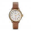 The Runabout Light Silver Dial Leather Watch