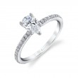 Pear Cut Classic Engagement Ring - Adorlee