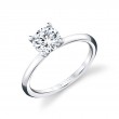 Round Cut Solitaire Engagement Ring - Amelia