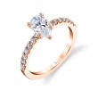 Pear Shaped Classic Engagement Ring - Celeste