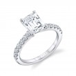 Emerald Cut Classic Engagement Ring - Aimee