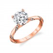 Tulira Twist Diamond Engagement Ring - Hazel