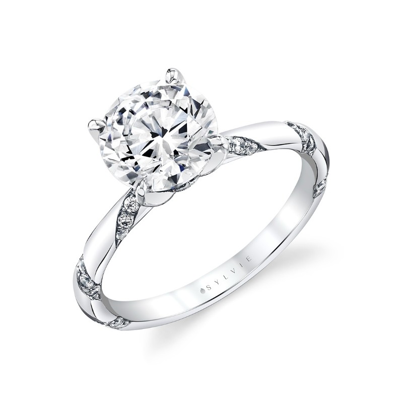 Tulira Twist Diamond Engagement Ring - Hazel