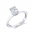 Oval Cut Solitaire Engagement Ring - Joanna