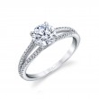 Split Shank Engagement Ring - Janine