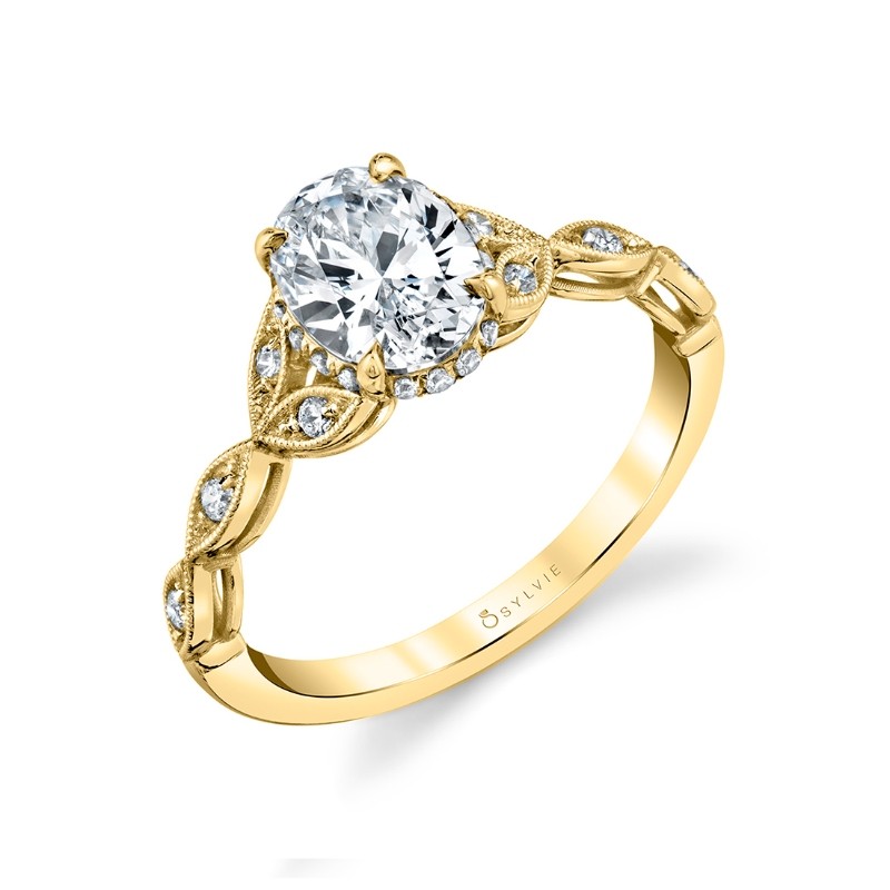 Oval Engagement Ring - Jonquille