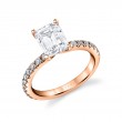 Emerald Cut Classic Engagement Ring - Vanessa