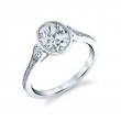 Oval Cut Vintage Engagement Ring - Brianna