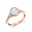 Oval Cut Vintage Engagement Ring - Brianna