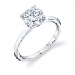 Round Cut Solitaire Engagement Ring - Blake