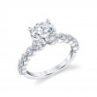 Round Cut Classic Engagement Ring - Gisele