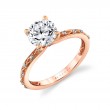 Tulira Flower and Vine Engagement Ring - Fauna