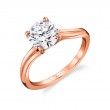 Tulira Solitaire Vine Engagement Ring - Acacia