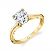 Tulira Solitaire Vine Engagement Ring - Acacia