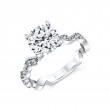 Tulira Leaf Inspired Engagement Ring - Zinnia