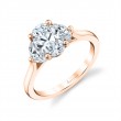 Three Stone Engagement Ring - Melisandre