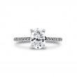 Iconelle Two Tone Engagement Ring - Audrey