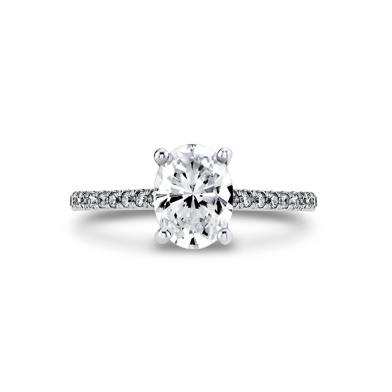 Iconelle Two Tone Engagement Ring - Audrey