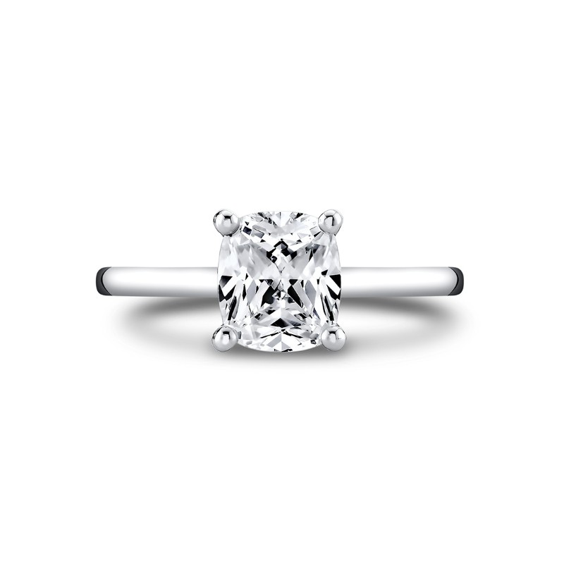 Iconelle Solitaire Two Tone Engagement Ring - Diana