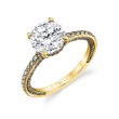 Iconelle Hidden Halo Engagement Ring - Giana