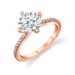 Iconelle Compass Set Engagement Ring - Uma