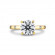 Iconelle Flush Set Round Engagement Ring - Sedona