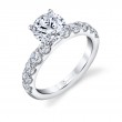 Round Cut Classic Engagement Ring - Octavie