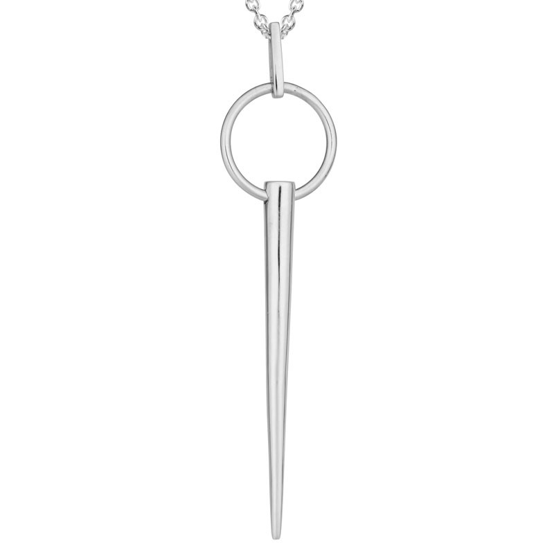 STERLING SILVER (RHODIUM PLATED 22+2