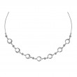 STERLING SILVER (RHODIUM PLATED) 16.5+2