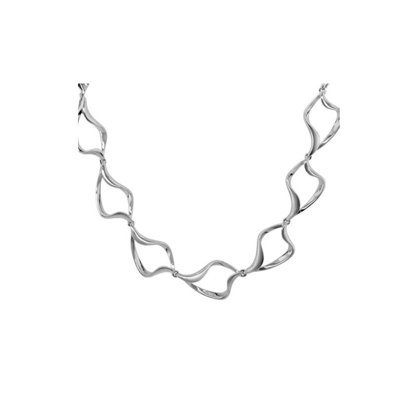 STERLING SILVER (RHODIUM PLATED) 17+2