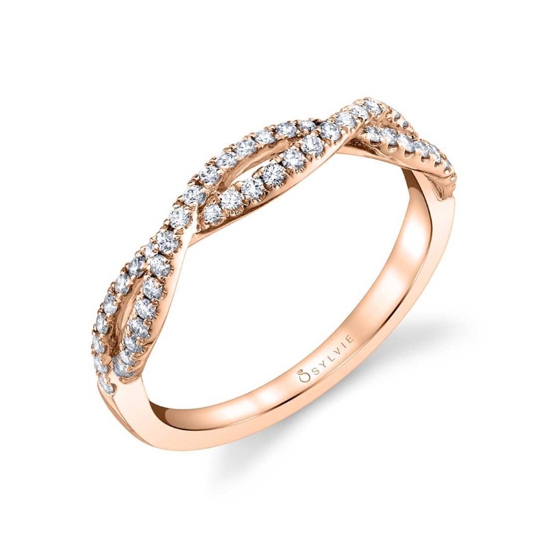 Spiral Wedding Band - Elyse