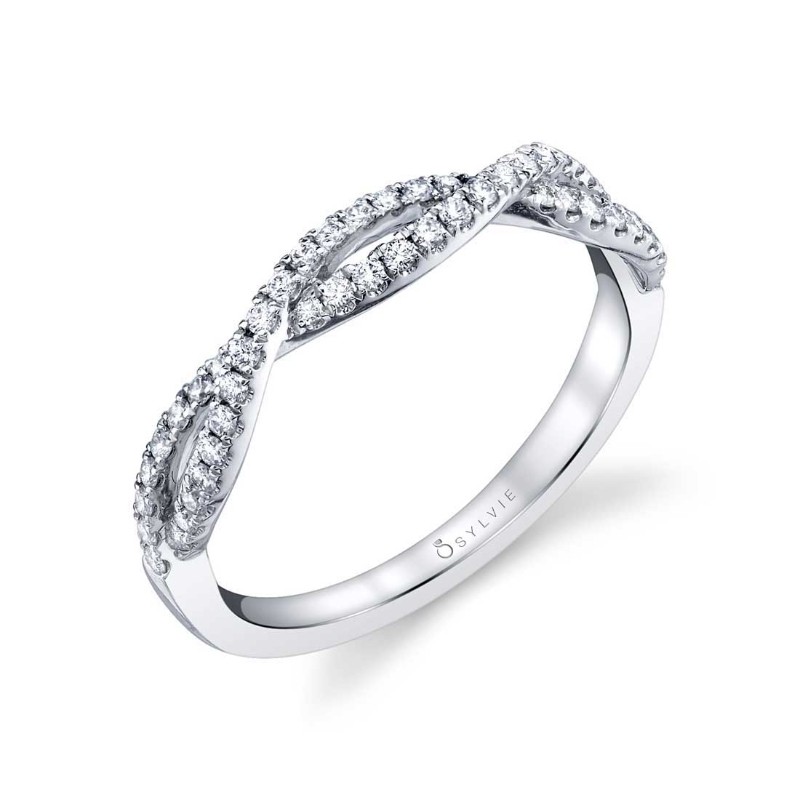 Spiral Wedding Band - Elyse