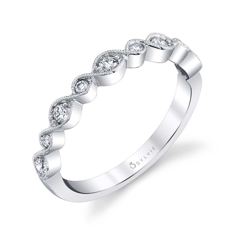 Spiral Stackable Band - Valentine