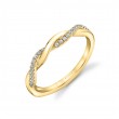 Diamond Spiral Wedding Ring - Evangeline