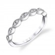 Diamond Stackable Wedding Band - Madeleina