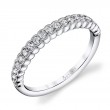 Stackable Wedding Band - Angeline