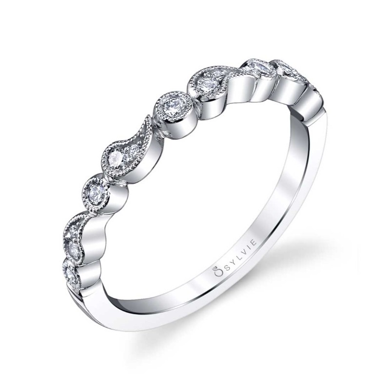 Stackable Wedding Band - Maeva