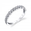Stackable Wedding Ring - Justine