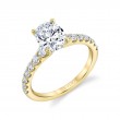 Oval Cut Classic Engagement Ring - Veronique