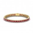 Diamond and Ruby Bracelet