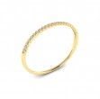 Diamond Honeycomb Bangle