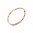 Diamond Vlora Star Hinged Bangle