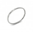 Diamond Vlora Star Hinged Bangle