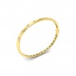 Diamond Vlora Star Hinged Bangle