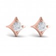 Diamond Vlora Star Stud Earrings