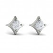 Diamond Vlora Star Stud Earrings