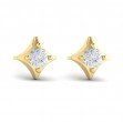 Diamond Vlora Star Stud Earrings