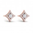 Diamond Vlora Star Stud Earrings