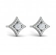 Diamond Vlora Star Stud Earrings