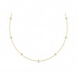 Diamond Cluster Multi Vlora Star Pendant Necklace